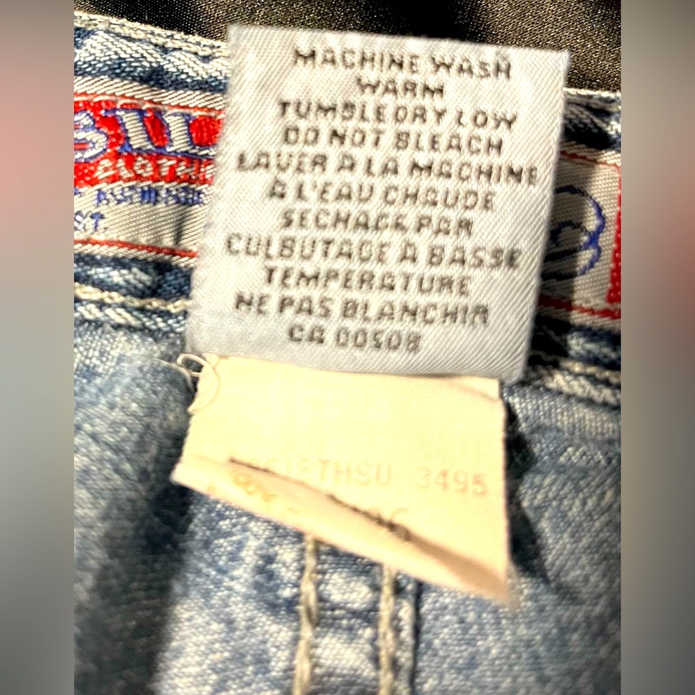 Vintage Y2K Silver Button Fly Jeans - Picture 11 of 12